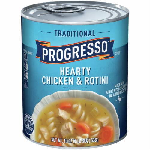 Progresso Traditional Hearty Chicken Rotini Soup Case Cans