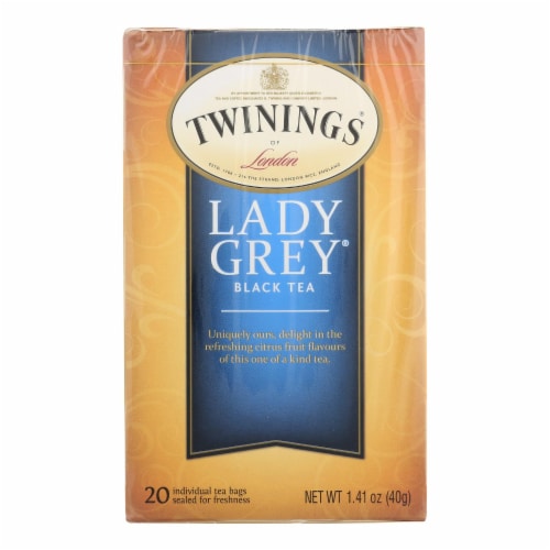 Twinings Tea Black Tea Lady Grey Case Of 6 20 Bags Case Of 6