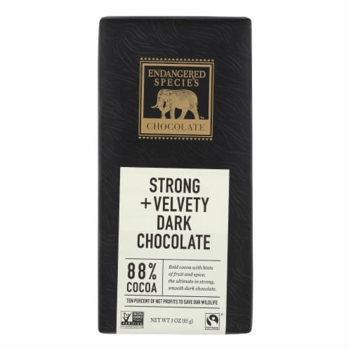 Endangered Species Natural Chocolate Bars Dark 88 Percent Cocoa 3