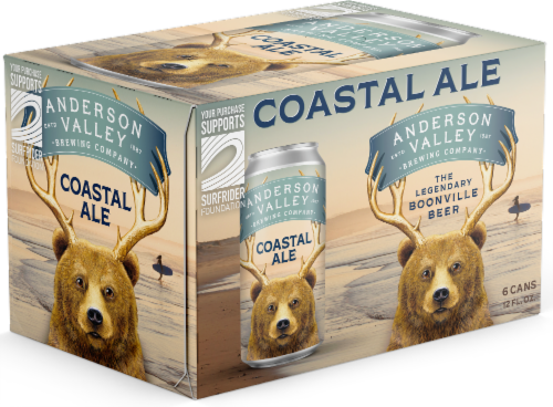 Anderson Valley Coastal Ale Craft Beer 6 Cans 12 Fl Oz Ralphs