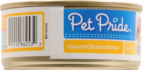 Pet Pride Ground Chicken Dinner Wet Cat Food Oz Frys Food Stores