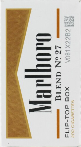 Marlboro Blend No 27 Flip Top Box 1 Ct Fred Meyer