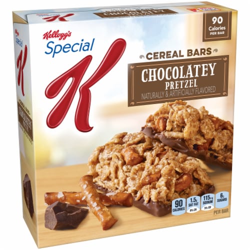 Kellogg S Special K Chocolatey Pretzel Cereal Bars Ct Oz Kroger