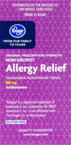 Kroger Allergy Relief Tablets Ct Ralphs