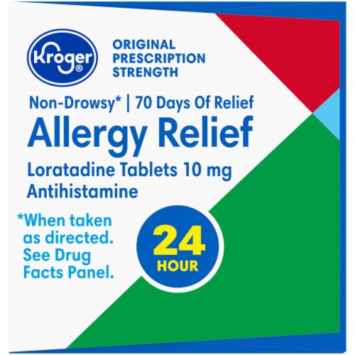 Kroger Non Drowsy 24 Hour Allergy Relief Tablets 70 Ct QFC