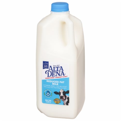 Alta Denta Reduced Fat Milk Gal Smiths Food And Drug