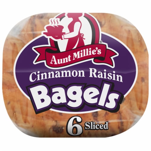 Aunt Millie S Soft Cinnamon Raisin Bagels Ct Oz Kroger