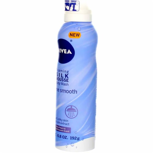 Nivea Silk Mousse Body Wash White Peach Orchid Blossom 6 8 Oz Kroger