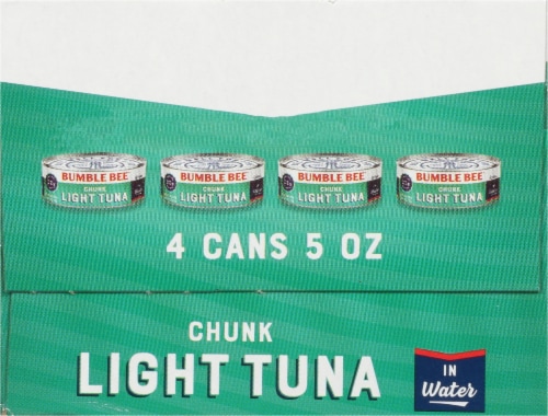 Bumble Bee Chunk Light Tuna In Water Ct Oz Fred Meyer