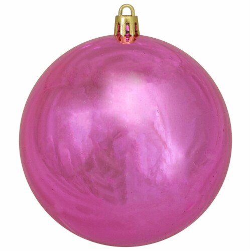 Northlight Ct Bubblegum Pink Shatterproof Finish Christmas Ball