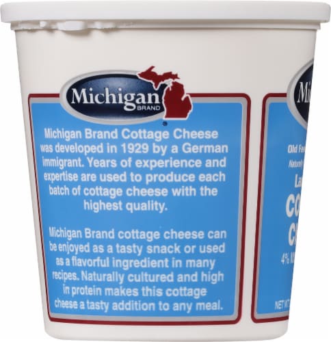 Michigan Large Curd Cottage Cheese Oz Kroger