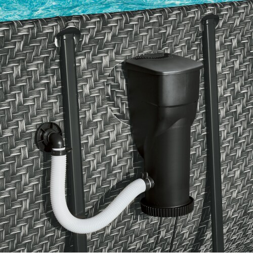 Summer Waves SkimmerPlus 1500 Gallon Above Ground Framed Pool Filter