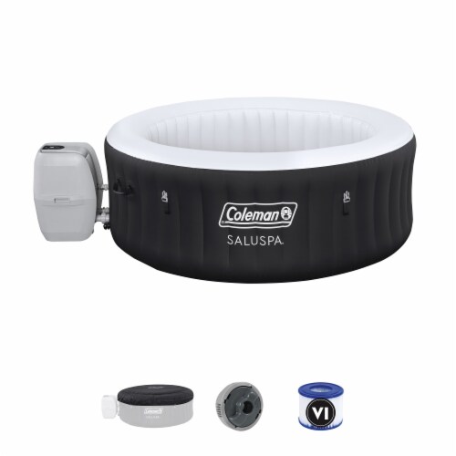 Bestway Coleman Miami Airjet Inflatable Hot Tub With Pack Of Saluspa