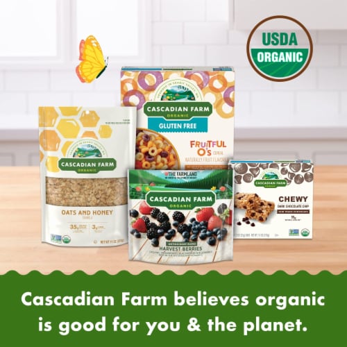 Cascadian Farm Organic Granola Oats Honey Pack Of Pack Kroger