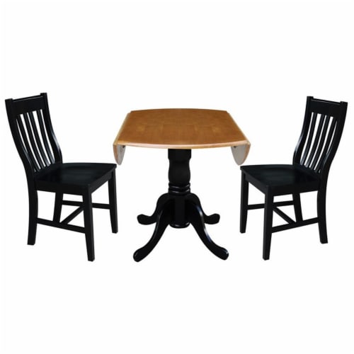 In Dual Drop Leaf Dining Table With Dining Chairs Piece Dining