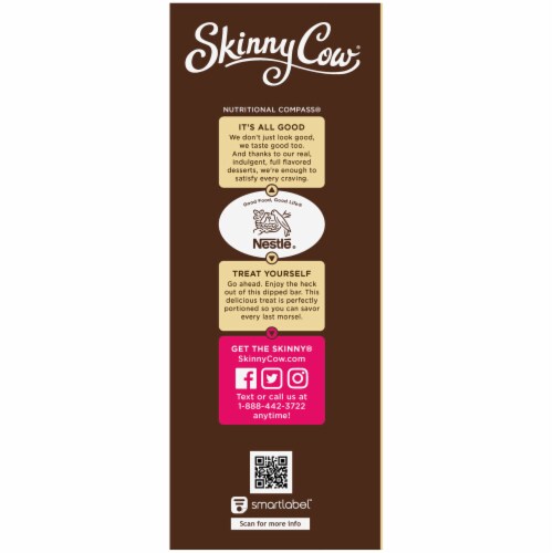 Skinny Cow Living The Double Caramel Dream Low Fat Dipped Ice Cream