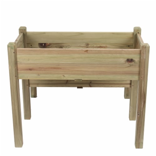 Luxenhome Wood Two Tier Raised Garden Bed Each Kroger