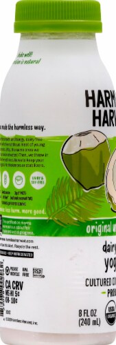 Harmless Harvest Original Unsweetened Dairy Free Yogurt Probiotic Drink