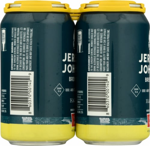 Jeremiah Johnson Brewing Co Hazy IPA Beer 6 Cans 12 Fl Oz Kroger