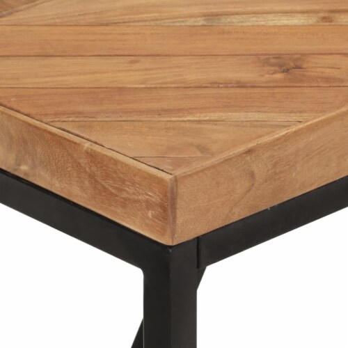 Vidaxl Dining Table X X Solid Acacia And Mango Wood