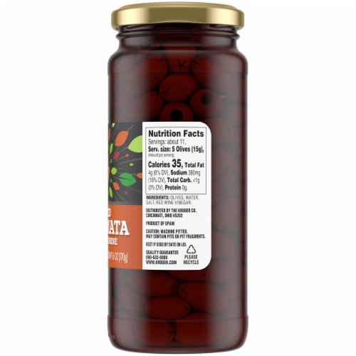 Kroger Pitted Kalamata Olives In Brine 6 Oz Pick N Save