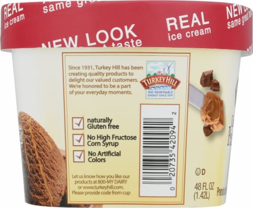 Turkey Hill Chocolate Peanut Butter Cup Ice Cream 48 Fl Oz Frys