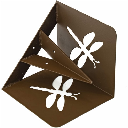 Bloom Instabrace Brown Dragonfly Steel Garden Box Braces Pk Pick