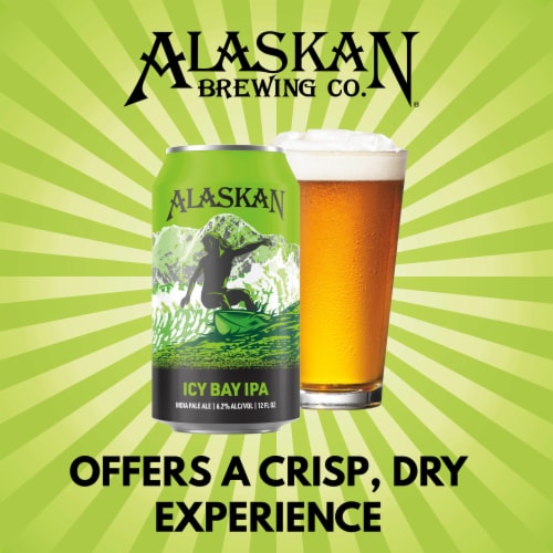 Alaskan Brewing Co Icy Bay Ipa Craft Beer Cans Fl Oz Kroger