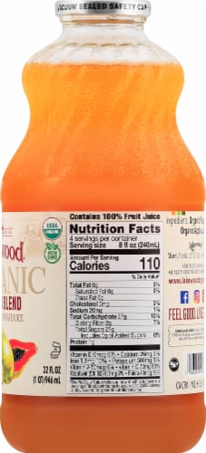 Lakewood Organic Papaya Juice Fl Oz Smiths Food And Drug