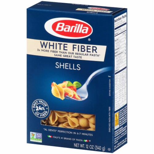 Barilla White Fiber Mini Shells Pasta Oz Qfc