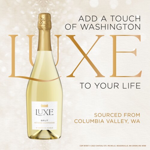 Chateau Ste Michelle Luxe Brut Washington Sparkling Wine 750 ML QFC