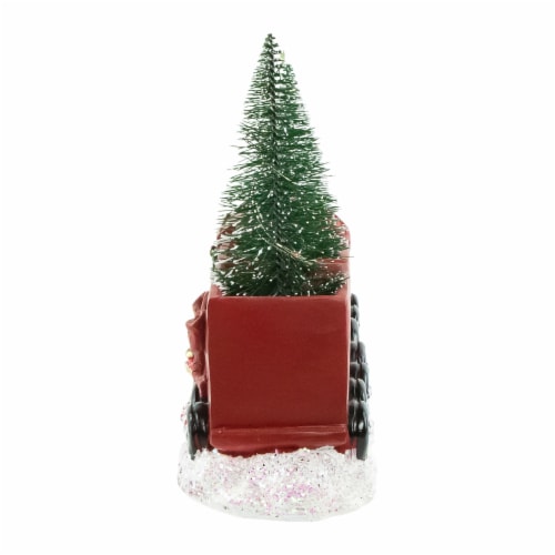 Northlight Red And Gold Christmas Train With Led Lighted Frosted