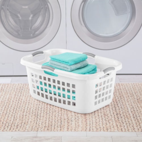 Sterilite Ultra 2 Bushel Plastic Clothes Hamper Laundry Basket 6 Pack