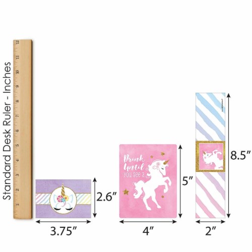 Big Dot Of Happiness Rainbow Unicorn Magical Unicorn Party Decor