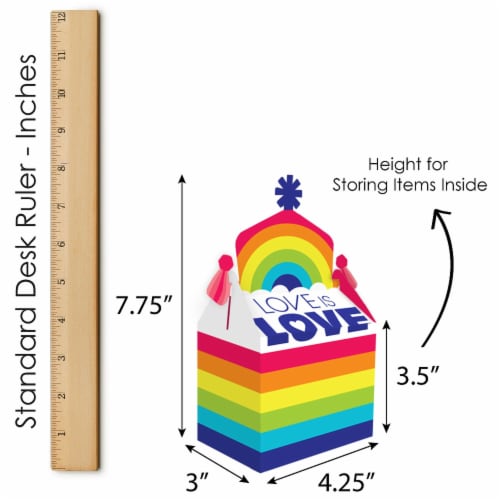 Big Dot Of Happiness Love Is Love Gay Pride Party Favors Lgbtq Rainbow