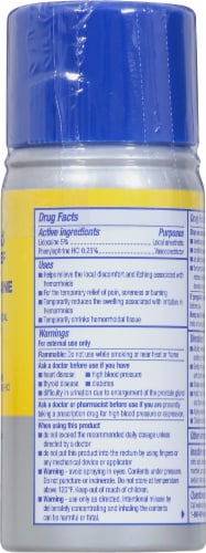 Preparation H Rapid Relief With Lidocaine Spray Oz Kroger