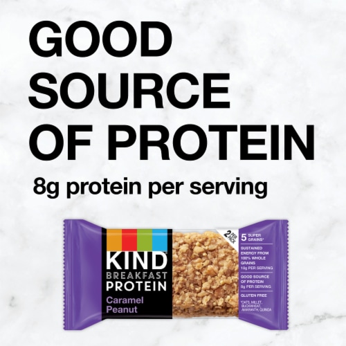 KIND Caramel Peanut Breakfast Protein Bars 12 Ct King Soopers