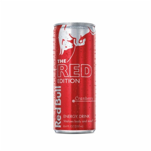 Red Bull The Red Edition Cranberry Energy Drink Cans Fl Oz