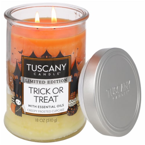 Tuscany Candle 18 Oz Limited Edition Trick Or Treat Scented Halloween