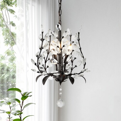 Adoria Light Contemporary Bohemian Iron Acrylic Led Pendant