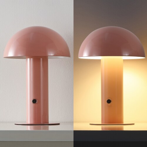 JONATHAN Y Contemporary Boletus No Bulbs Included Table Lamp 10 75 X 7