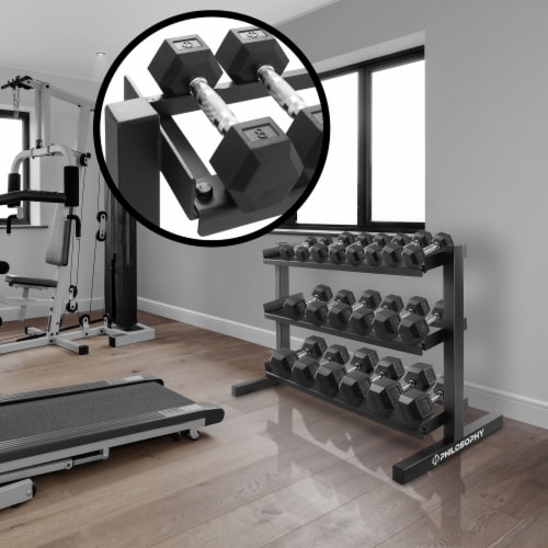 3 Tier Dumbbell Weight Rack Heavy Duty 1 Each Kroger