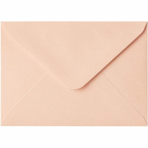 A1 Invitation Envelopes Peach With Floral Lining 3 6 X 5 1 In 50