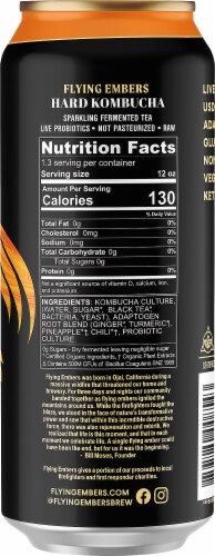 Flying Embers Pineapple Chili Hard Kombucha Single Can Fl Oz Ralphs