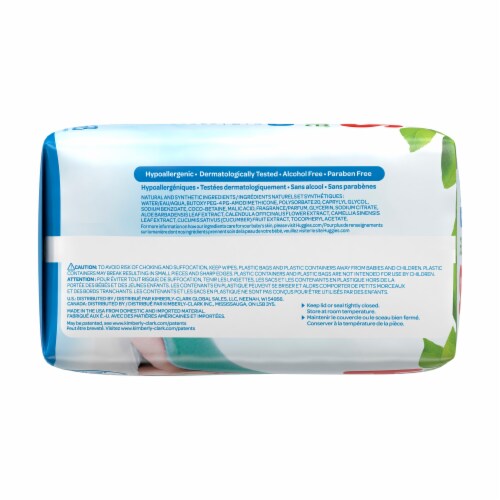 Huggies Natural Care Cucumber Green Tea Baby Wipes Pk Ct