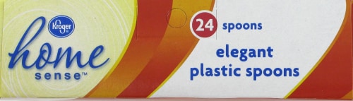 Kroger Elegant Plastic Spoons 24 Ct Smiths Food And Drug