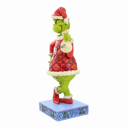 Jim Shore Grinch With Bag Of Coal Figurine Santa Fred Meyer