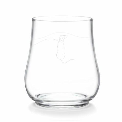 Libbey Modern Pets Woof All Purpose Glasses 17 Ounce Set Of 4 Set Of