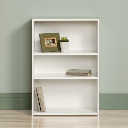 Beginnings 3 Shelf Bookcase In Soft White Sauder 1 King Soopers