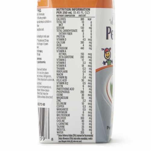 Peptamen Junior PHGG Pediatric Oral Supplement Vanilla 8 45 Oz Carton